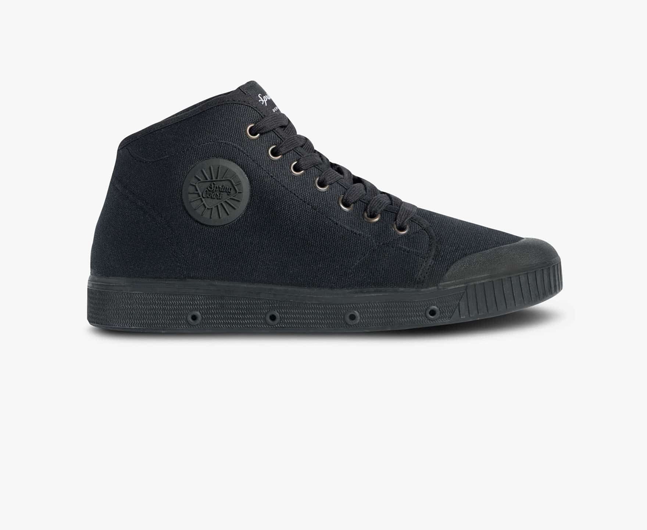 Spring Court B2 CANVAS Men's Trainers Black | South Africa-32JUIXHGF